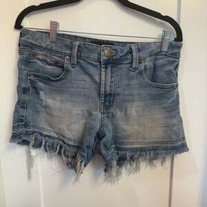Rachel Roy Distressed Denim Cut Off Shorts Size 8/29